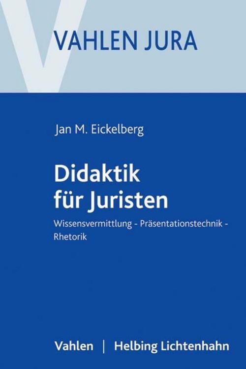 Thumbnail - Didaktik Für Juristen Jan Martin Eickelberg