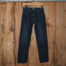 7 FOR ALL MANKIND 'Slimmy' Blue Stretch Denim Slim Fit Jeans Boys Sz. 16