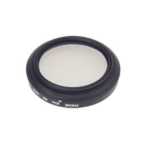 37mm ND2-ND400 Cellphone Mobile Camera ND Lens Filter Neutral Density With Clip - Picture 4 of 11