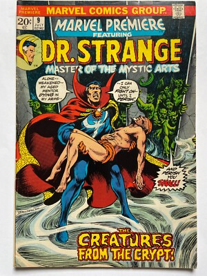 Marvel Premiere #9 - 1973 Dr. Strange, ''The Crypts of Kaa-U!''