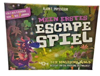 ASMODEE GROUP Mein erstes Escape Spiel -Der magische Wald-Kartenspiel-Neu OVP #