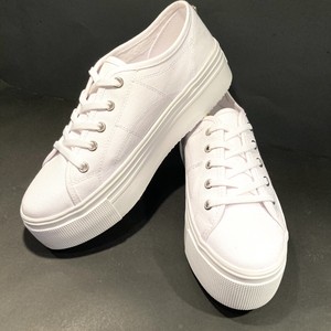 steve madden white canvas sneakers
