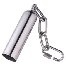 Medium Large Parrot Cage Toy Stainless Steel Bell for Pet Birds and Squirrels