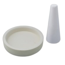 JEWELLERS BORAX FLUX CONE AND DISH BOWL SOLDERING GOLD OR SILVER JEWELERS TOOL
