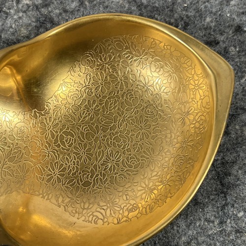 1925-30's Pickard Gold Daisy & Rose Candy Relish Trinket Dish Handle #399 - Picture 12 of 16