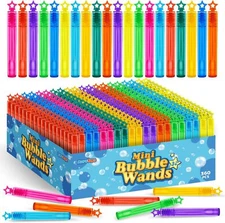 360 PCS Mini Bubble Wands,Bubble Party Favors Assortment Toys for Kids,Themed...