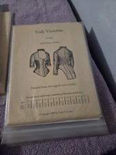 Truly Victorian 1880 Dinner Bodice Pattern TV422 Old West Reenactment Costume