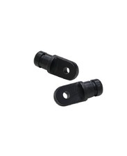 3/4 Inch Internal Eye End Black 1 Pair Marine Boat Bimini Top Hardware