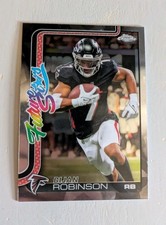 2025 Topps Chrome Football Future Stars - Bijan Robinson #FS-9 Atlanta Falcons 