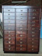 cassettiera archivio cassetti a ribalta anni '60