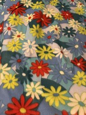 fleece fabric -By The Yard - Floral