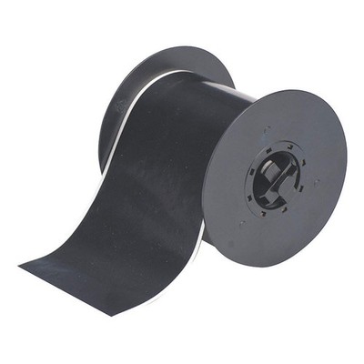 BRADY B30C-4000-595-BK General Use Tape,Black,100 ft. L,4 In. W 6XHF3