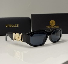 Versace Sunglasses 53mm Unisex Sunglasses - Black