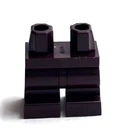 Lego - Minifigure Legs - Dark Brown, Short, Articulated
