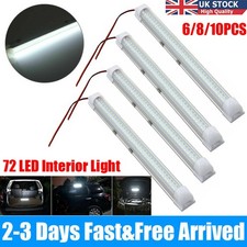 LED Shop Lights Fixture Tube Strip Ceiling Lights For Garage Workshop 2-12Pack