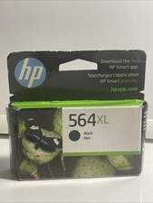 Genuine HP 564XL Black Ink Cartridge CN684WN High Yield New Exp; 07/2027
