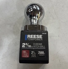 Reese Towpower 7091200  2 5/16" Inch Chrome Hitch Ball 25000 Lbs
