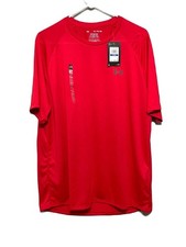 Under Armour The Tech Tee Short Sleeve T Shirt Red Casual NWT Mens XL