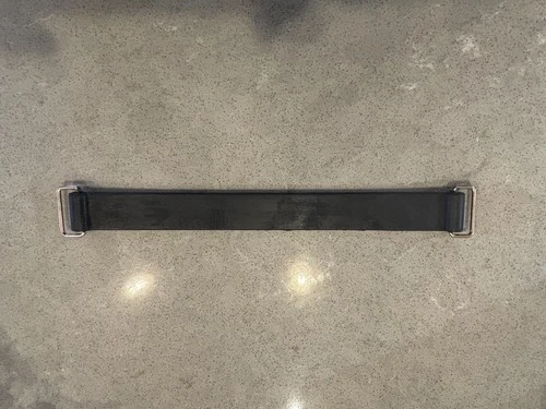 Motorcycle Rubber  Battery Strap 275mm (11' )Long & 25mm (1') Wide  - Boom!
