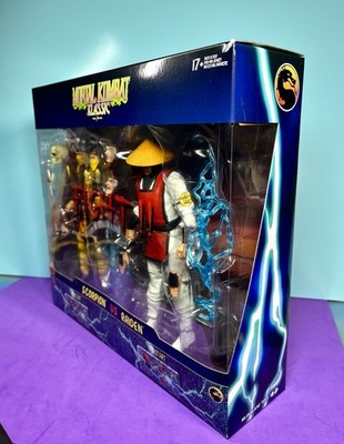 2025 McFarlane Mortal Kombat Klassic: SCORPION vs RAIDEN Deluxe