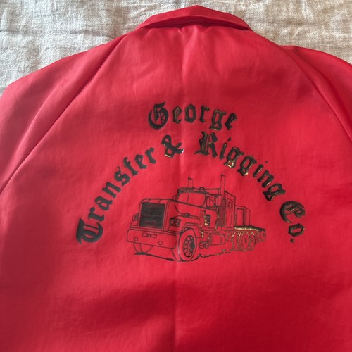 Vintage King Louie Red Pro Fit Opa Jacket 36 S 38 1985 Parkton, MD Button Sherpa - Bild 2 von 24