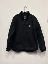 Carhartt coat jacket Full Swing Armstrong Jacket Black Canvas Size Medium fit L