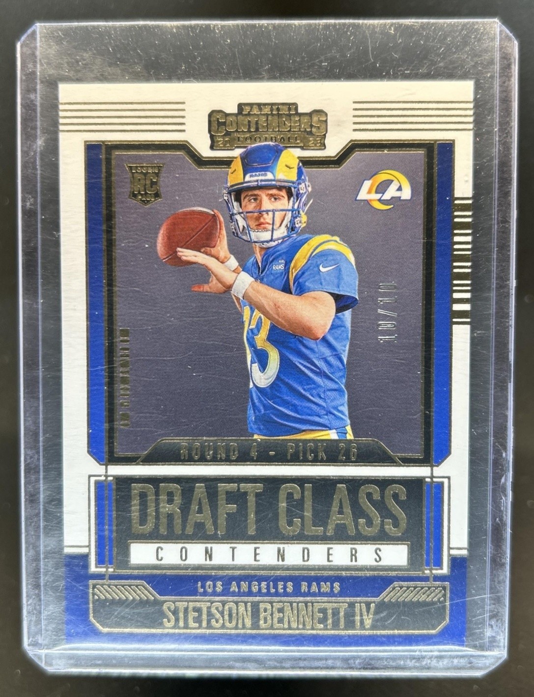Stetson Bennett Panini Contenders Draft Class Contenders #20 Gold
