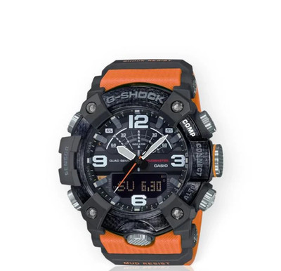 Casio G-Shock MudMaster Orange Strap Men's  Watch GG-B100X-1A9