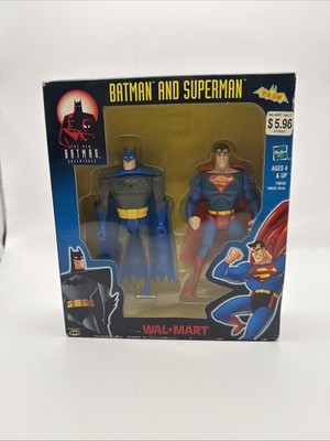 2001 HASBRO Batman and Superman THE NEW BATMAN ADVENTURES Walmart 2 Pack NEW A3