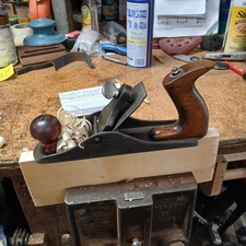 Unbranded Vintage Hand Plane Smoothing #4