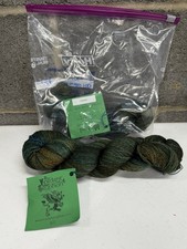 The Verdant Gryphon Michril Yarn 100 Merino Wool Shade Ophelia 2 Skein Lot