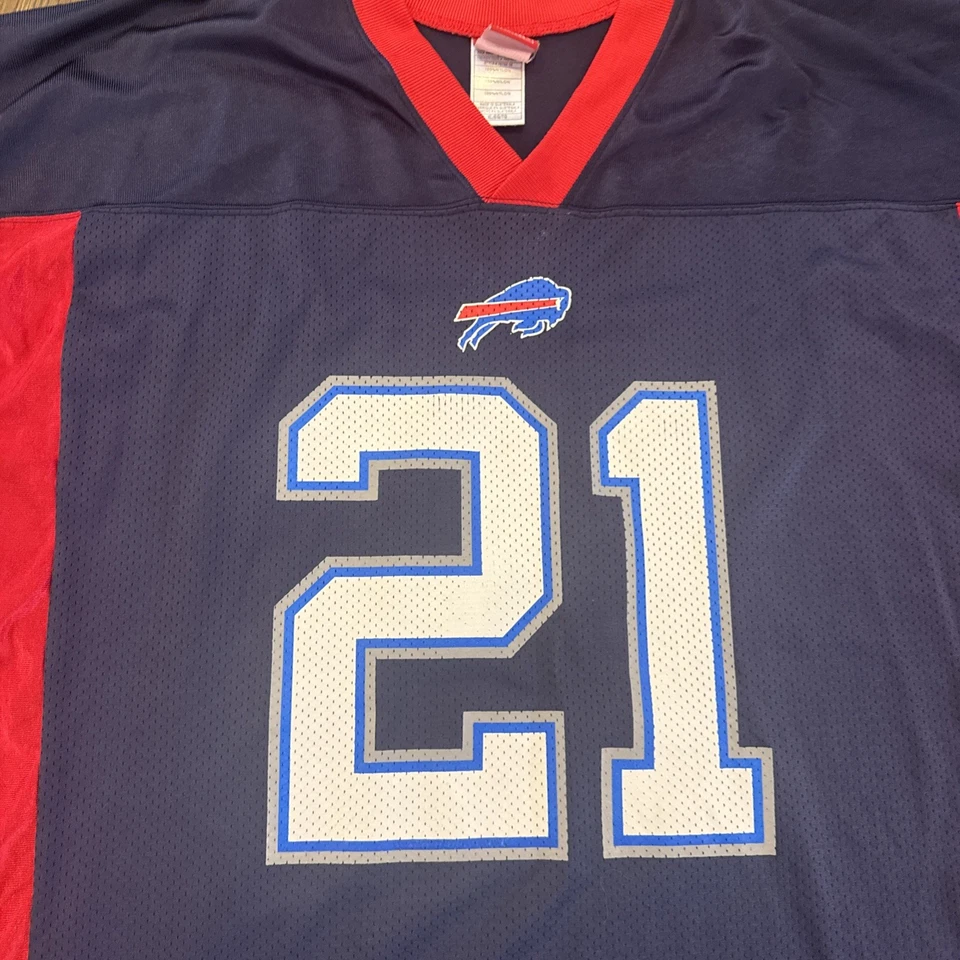 Buffalo Bills Jersey XL Willis McGahee Reebok Blue - Image 3 of 4