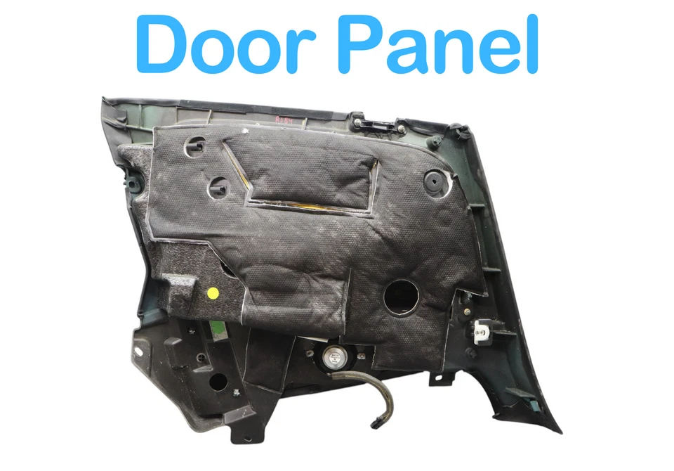 07-11 Bentley Continental GTC panel de puerta interior trasero derecho del lado del pasajero OEM Foto 3 de 4