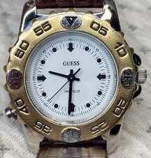 Vintage GUESS Indiglo Men's Watch GREAT CONDITION Works