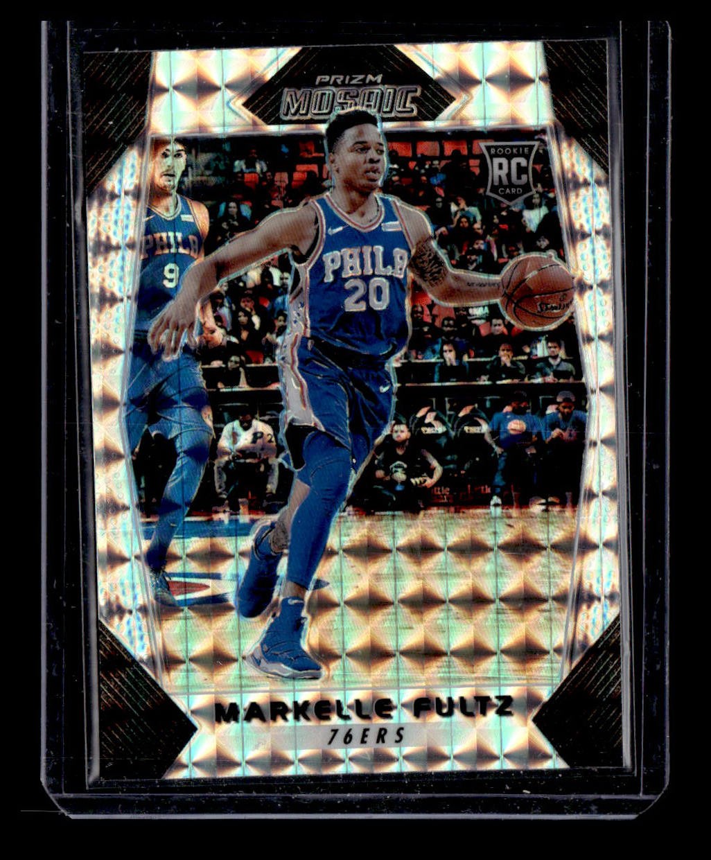 2017-18 Panini Mosaic #88 Markelle Fultz Rookie Refractor Prizm