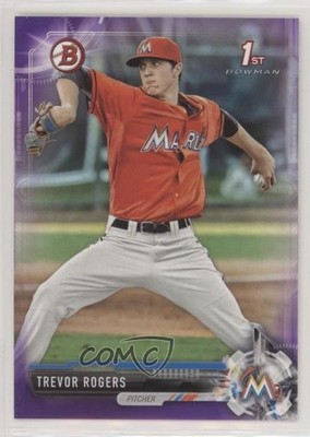 2017 Bowman Draft Purple 72/250 Trevor Rogers #BD-53 01i1