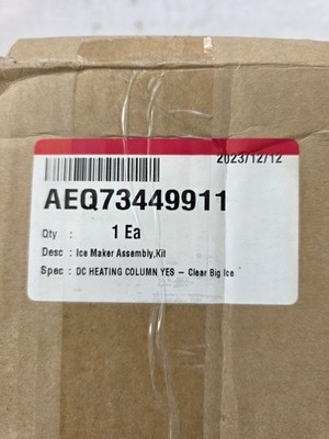 AEQ73449911  genuine LG Craft Ice Maker Assembl