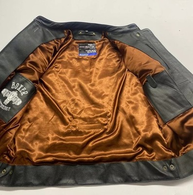 BMW TwinStripes Motorcycle Leather Jacket BMW Motorrad Riding