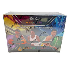 2023-24 Wild Card Metallix Basketball Edition Factory Sealed Box Stephen Curry