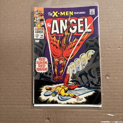 The X-Men Issue 44 Marvel 1968 1st Appearance Red Raven Origin Iceman Marvel 