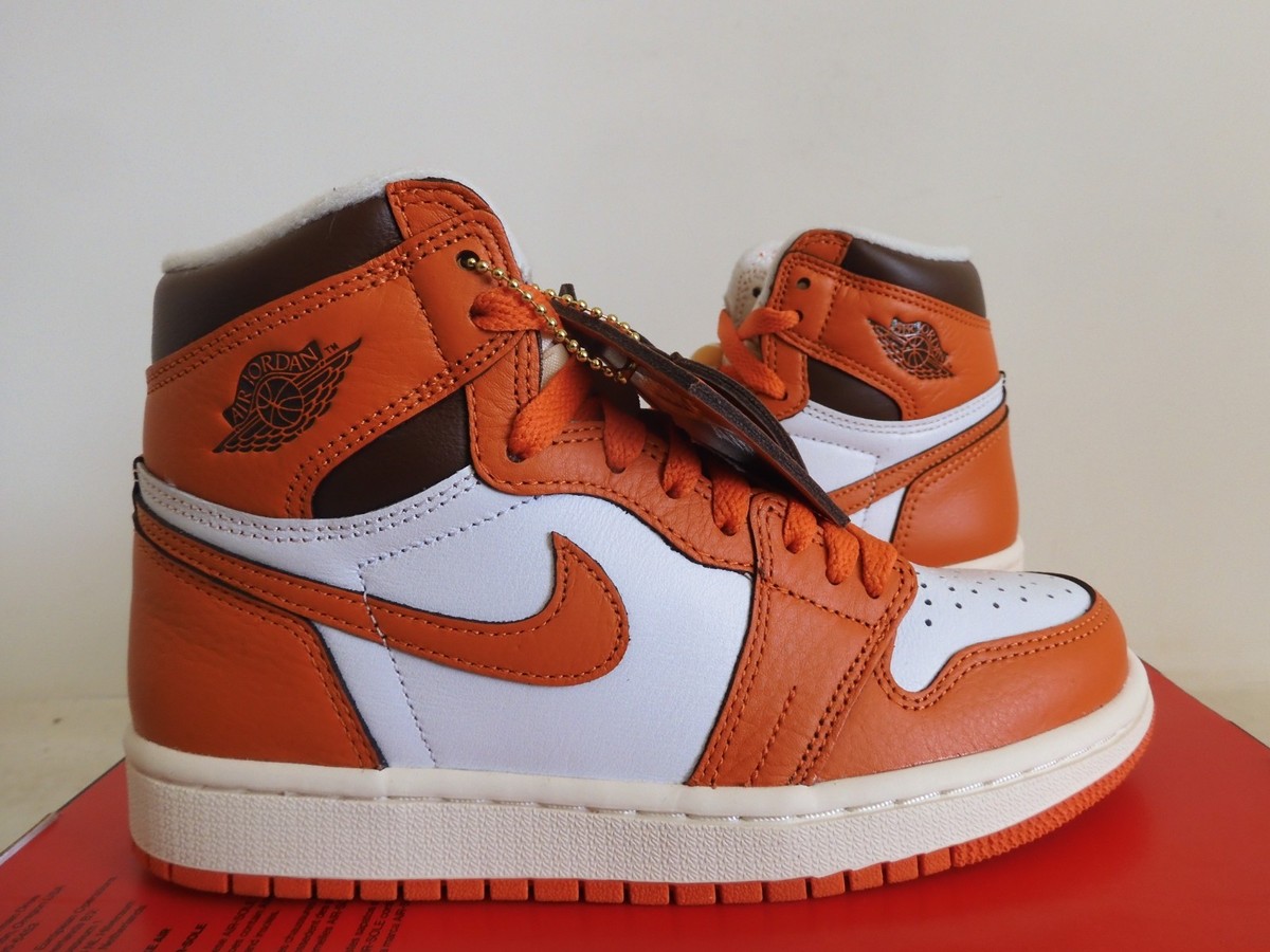 Nike Air Jordan 1 Retro High OG White-Starfish-Cacao Wow Womens