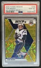 2020 Panini Mosaic Tom Brady No Huddle Prizm Gold #/10 Patriots PSA 10 GEM MINT