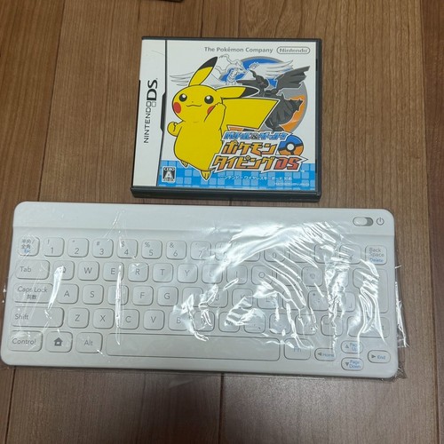 Nintendo DS Battle & Get! Pokemon Typing DS Game japan Wireless keyboard NTR-034