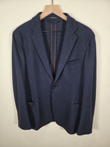Ermenegildo Zegna Jerseywear Cashmere Blend Sport Coat Mens IT 52 US 42R
