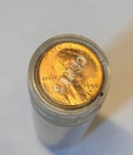 1954 D Lincoln Wheat Cent roll - GEM BU RED. Sealed!!