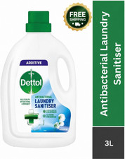 Dettol Fresh Cotton Laundry Sanitizer 3L – Antibacterial Washing Additive