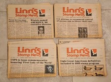lot of 4 ~ Linn's Stamp News ~ September 1984
