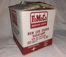 Scarce Nos 6 Volt Fomoco Headlamp In Original Box Vintage Ford 6v 7 Headlight