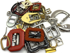 Vintage Buckles Lot Various Shapes Sizes 60