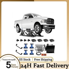 Portable Car Lift 7000lbs Heavy Duty Carbon Steel Scissor Lift 26.8 Max Lift Us Portable Car Lift 7000lbs Heavy Duty Carbon Steel Scissor Lift 26.8 Max Lift Us